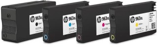 Комплект картриджей HP №963XL (3YP35AE) оригинальный для HP OfficeJet Pro, черный/голубой/пурпурный/желтый