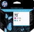 Печатающая головка HP DJ T610/1100 (C9383A) №72 (пурпурно/синяя)