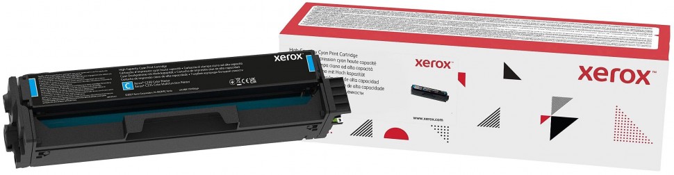 Картридж Xerox 006R04396 оригинальный для Xerox C230/ C235, голубой, увеличенный, 2500 стр.
