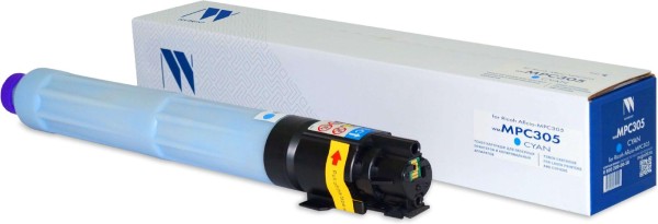 Картридж NV Print Type MPC305 (NV-MPC305C) для Ricoh Aficio MP C305/ C305SP/ C305SPF, голубой, 4000 стр.