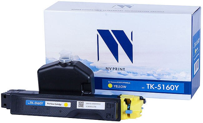 Картридж NVP совместимый Kyocera TK-5160 Yellow для ECOSYS P7040cdn (12000k)