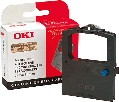 Картридж OKI (01108002/09002303) оригинальный для принтера OKI Microline 280/ 320/ 321/ 3320/ 3321/ 3310/ 3311, чёрный, 3 млн. знаков