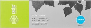 Картридж Cactus CB390A (CS-CB390A) для HP Color LaserJet CM6030/ CM6040, чёрный, 19500 стр.