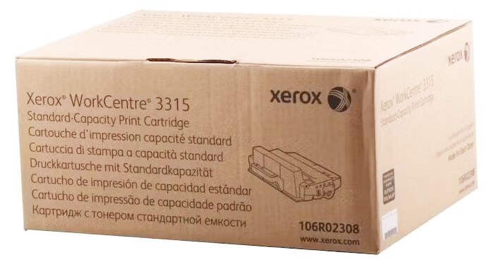 Картридж Xerox 106R02308 оригинальный для Xerox WorkCentre 3315, чёрный, 2300 страниц