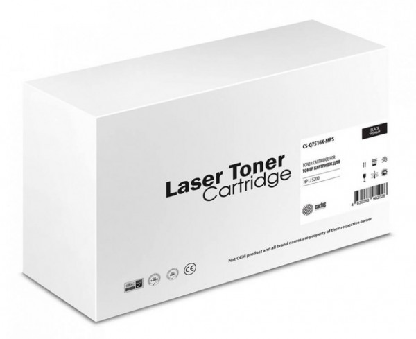 Картридж лазерный Cactus CS-Q7516X-MPS для HP LJ 5200/ 5200N/ 5200L/ 5200TN/ 5200DTN черный, 23000 стр.
