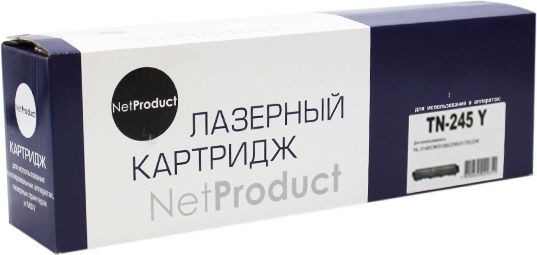 Тонер-картридж NetProduct (N-TN-245Y) для Brother HL-3140CW/ 3150CDW/ 3170CDW, Y, 2,2K