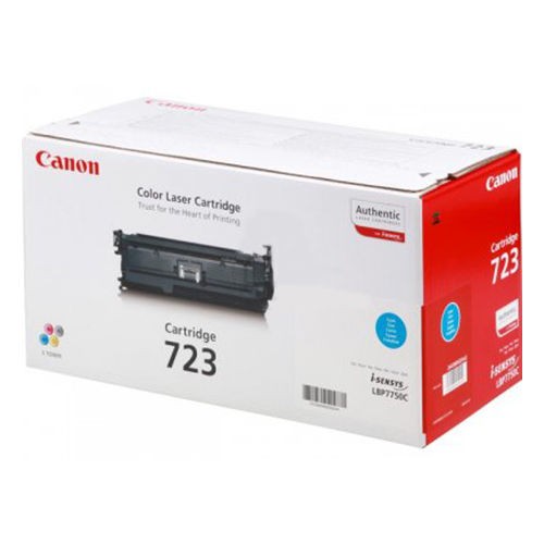 Canon 723C 2643B002 оригинальный картридж для принтера Canon i-SENSYS LBP-7750Cdn cyan 8500 страниц