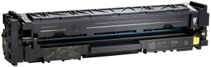 Картридж HP CF542X (203X) оригинальный для принтера HP Color LaserJet Pro M254/ M280/ M281 жёлтый, 2500 страниц