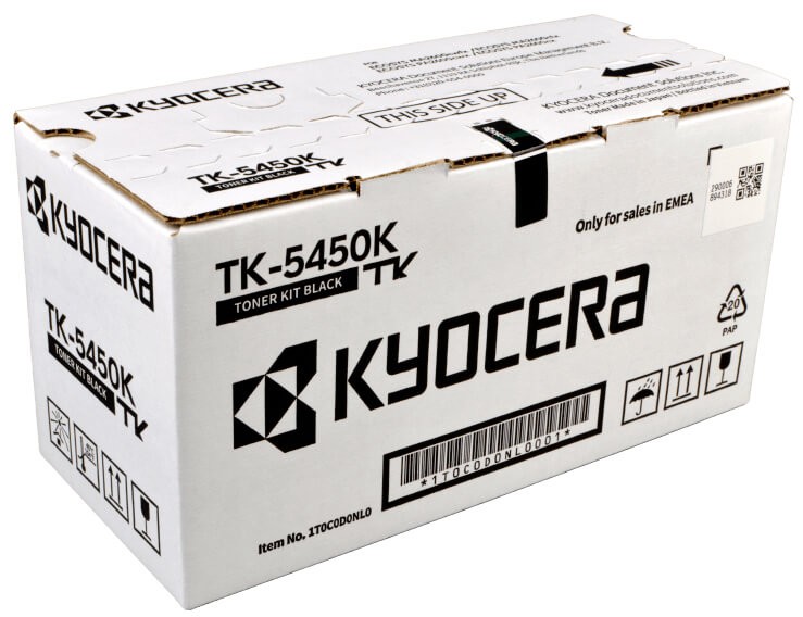 Картридж Kyocera TK-5450K (1T0C0D0NL0) Black оригинальный для Kyocera ECOSYS PA2600cx/ PA2600cwx/ MA2600cfx/ MA2600cwfx, чёрный, 4100 страниц