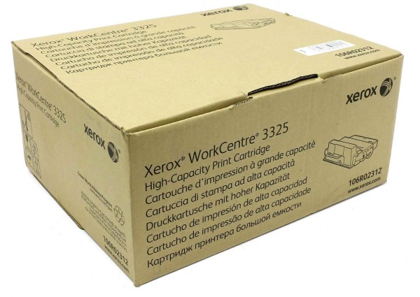 Картридж Xerox 106R02312 оригинальный для Xerox WorkCentre 3325, чёрный, увеличенный, 11000 страниц