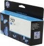 Картридж HP №727 (B3P19A) оригинальный для HP DesignJet T1500/ T1530/ T2500/ T2530/ T3500/ T920/ T930, голубой, 130мл