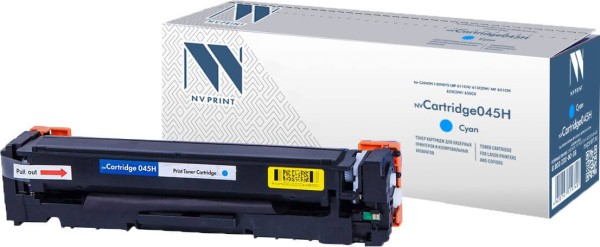 Картридж NVP совместимый NV-045H Cyan для i-SENSYSLBP611Cn/ LBP613Cdw/ MF631Cn/ MF633CDW/ MF635Cx, 2200 страниц