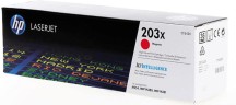 Картридж HP CF543X (203X) оригинальный для принтера HP Color LaserJet Pro M254/ M280/ M281 пурпурный, 2500 страниц
