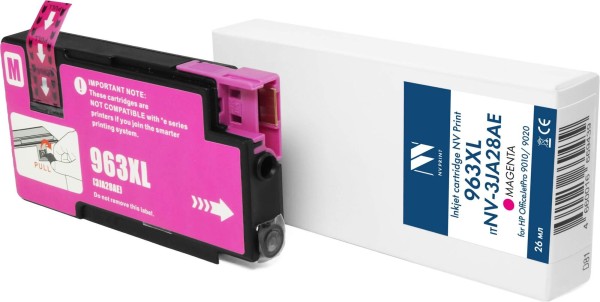 Картридж NV Print №963XL (NV-3JA28AE) Magenta для HP OfficeJet Pro 9010/ 9020, пурпурный, 26мл