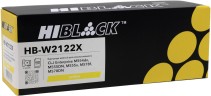 Картридж Hi-Black W2122X (HB-W2122X) Yellow (с чипом) для HP CLJ Enterprise M554dn/ 555DN/ 555x/ 578f/ 578DN, жёлтый, 10K