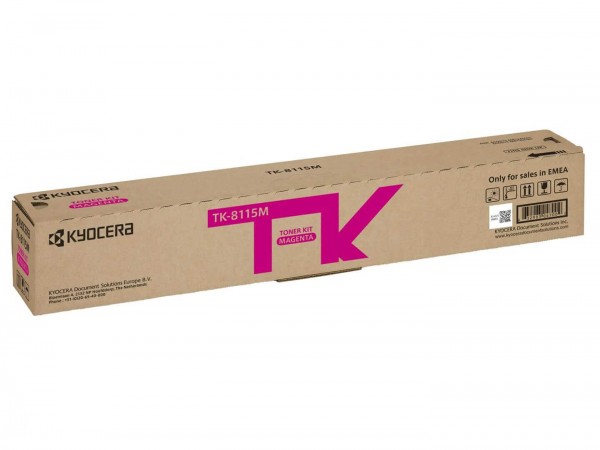 Картридж Kyocera TK-8115M (1T02P3BNL0) оригинальный для принтера Kyocera Ecosys M8124cidn/ M8130cidn, magenta, 6000 страниц