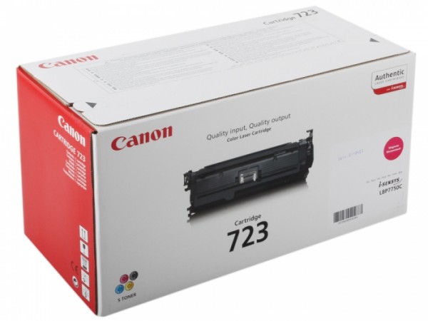 Canon 723M 2642B002 оригинальный картридж для принтера Canon i-SENSYS LBP-7750Cdn magenta 8500 страниц