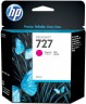 Картридж HP №727 (B3P14A) оригинальный для HP DesignJet T1500/ T1530/ T2500/ T2530/ T3500/ T920/ T930, пурпурный, 40мл