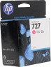Картридж HP №727 Magenta (B3P14A) оригинальный для HP DesignJet T1500/ T1530/ T2500/ T2530/ T3500/ T920/ T930, пурпурный, 40мл
