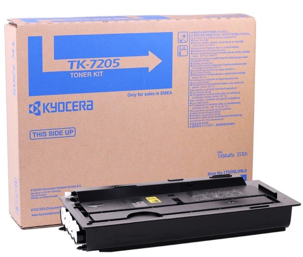 Картридж Kyocera TK-7205 (1T02NL0NL0) оригинальный для принтера Kyocera TASKalfa 3510i/ 3511i black, 35000 страниц