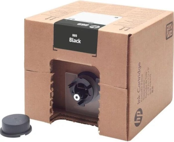 Картридж HP №869 (1XA90A) оригинальный для принтера HP PageWide XL Pro, чёрный, 3000мл