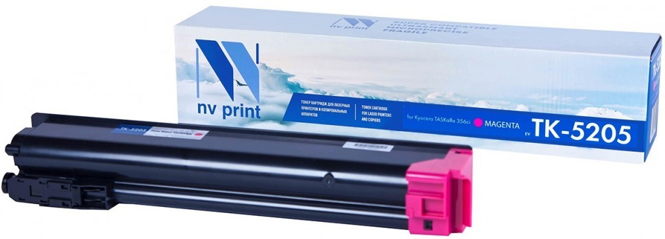 Картридж NVP совместимый Kyocera TK-5205 Magenta для TASKalfa 356ci (12000k)