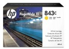Картридж HP 843C (C1Q68A) оригинальный для принтера HP PageWide XL 4000/ 4100/ 4500/ 4600/ 5000/ 5100, жёлтый, 400мл