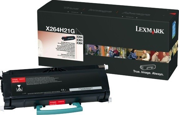 Картридж Lexmark X264H21G оригинальный для Lexmark X264/ X363/ X364, black, увеличенный, 9000 стр.