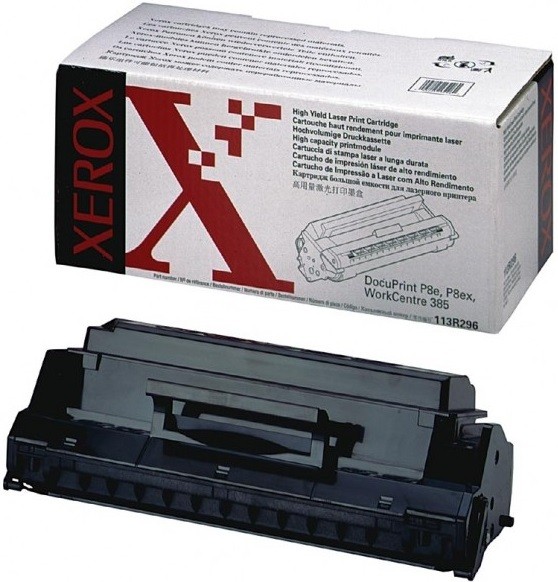 Картридж Xerox 113R455 / 113R00455 / 603P06174/ 113R00296 для Xerox WC 385/390/395, DP P8 /P8E /P8ER /P8EX black оригинальный увеличенный (5000 страниц)