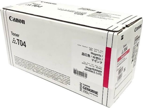 Картридж Canon T04 2978C001 Magenta оригинальный для Canon imageRUNNER Advance C475/ C477, пурпурный, 27000 стр.
