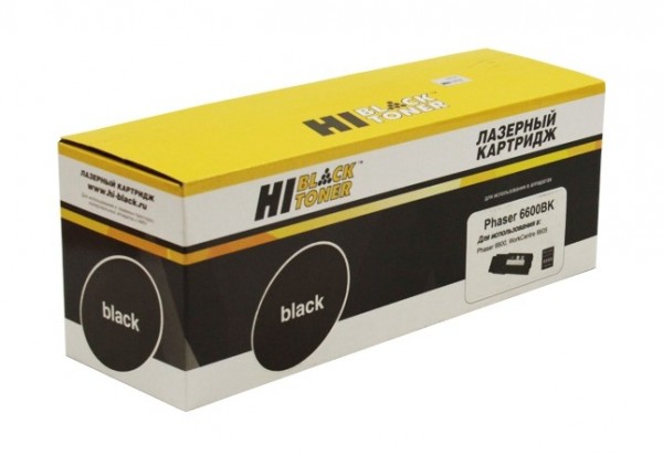 Картридж Hi-Black (HB-106R02236) для Xerox Phaser 6600/ WC 6605, Bk, 8K