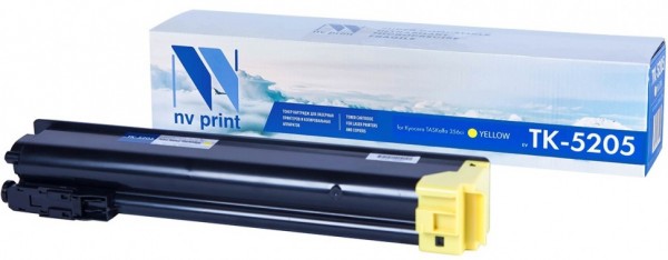 Картридж NVP совместимый Kyocera TK-5205 Yellow для TASKalfa 356ci (12000k)