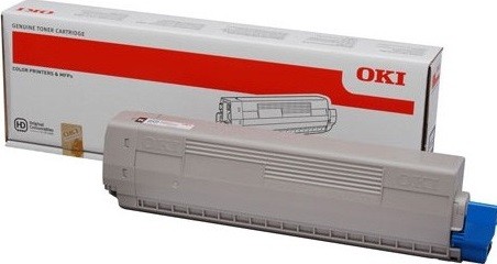 Картридж OKI (46507517) оригинальный для принтера OKI C612, жёлтый, 6000 стр.