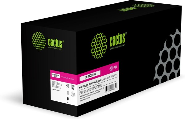 Картридж Cactus 842532 (CS-IMC6010M) Magenta (с чипом) для Ricoh IM C6010/ C5510/ C4510, пурпурный, 28000 стр.