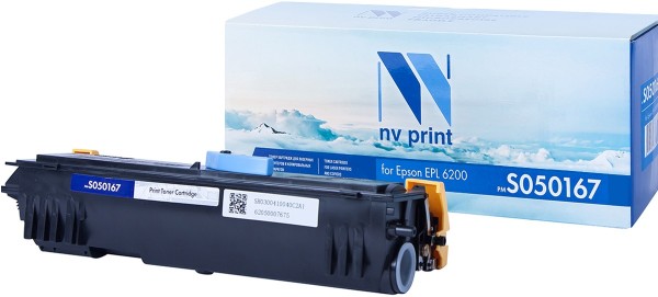 Картридж NV Print Epson S050187 Yellow для Epson AcuLaser C1100/CX11N/CX11NF совместимый, 4 000 к.