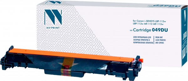 Барабан NV Print 049 DU для Canon i-SENSYS LBP-112w/ LBP-113w/ MF-112/ MF-113w, 12000 страниц