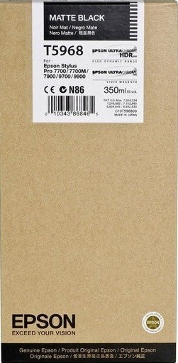 C13T596800 Картридж Epson для Stylus Pro 7900/9900 Matte Black 350 ml