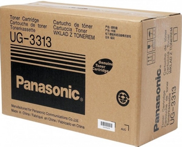 Картридж Panasonic UG-3313 оригинальный для Panasonic UF-500/ 550/ 560/ 770/ 880/ 885/ 895, DX-1000/ 2000, чёрный, 10000 стр.