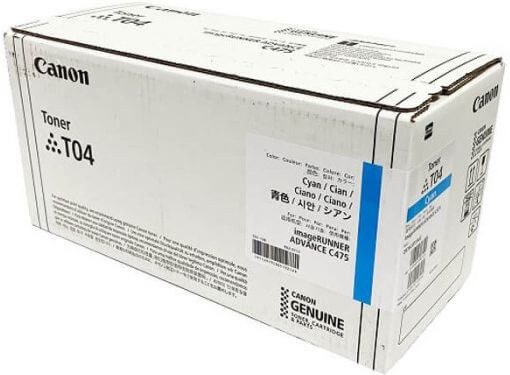 Картридж Canon T04 2979C001 Cyan оригинальный для Canon imageRUNNER Advance C475/ C477, голубой, 27000 стр.