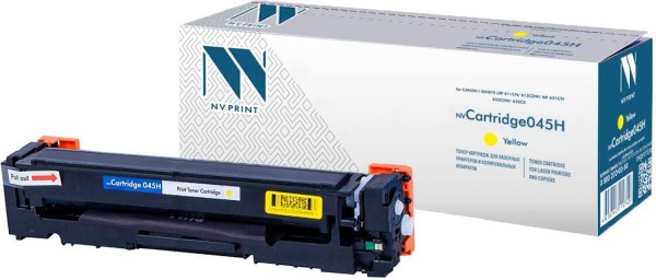 Картридж NVP совместимый NV-045H Yellow для i-SENSYS LBP611Cn/ LBP613Cdw/ MF631Cn/ MF633CDW/ MF635Cx, 2200 страниц