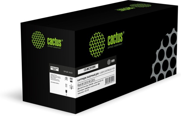 Картридж Cactus 842506 (CS-IMC3510BK) Black для Ricoh IM C3010/ IM C3510, чёрный, 40000 стр.