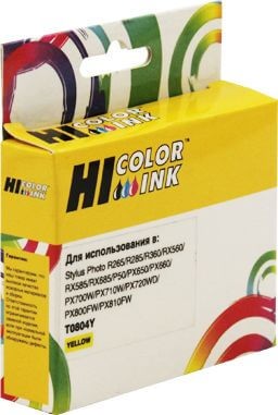 Картридж Hi-Black (HB-T0824) для Epson Stylus R270/ 295/ 390/ RX590/ T50, Y