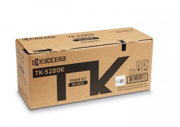 Картридж Kyocera TK-5280K (1T02TW0NL0) Black оригинальный для Kyocera Ecosys M6235cidn/ M6635cidn/ P6235cdn, чёрный , 13000 страниц
