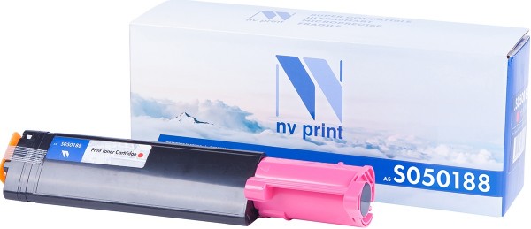 Картридж NVP совместимый Epson S050188 MAGENTA для AcuLaser C1100/CX11N/CX11NF (4000k)