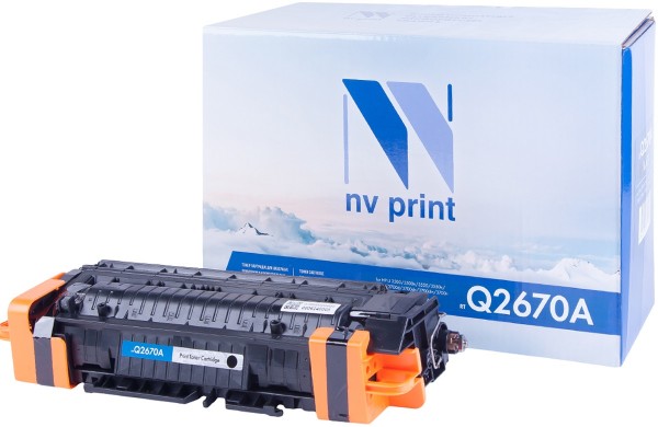 Картридж NV Print Q2670A Black для принтеров HP LJ Color 3500/ 3550/ 3700 (6000k)