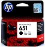 Картридж HP №651 (C2P10AE) Black оригинальный для HP Deskjet Ink Advantage 5645/ 5575, Officejet 202/ 252, чёрный, 600 стр.