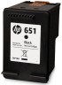 Картридж HP №651 (C2P10AE) Black оригинальный для HP Deskjet Ink Advantage 5645/ 5575, Officejet 202/ 252, чёрный, 600 стр.
