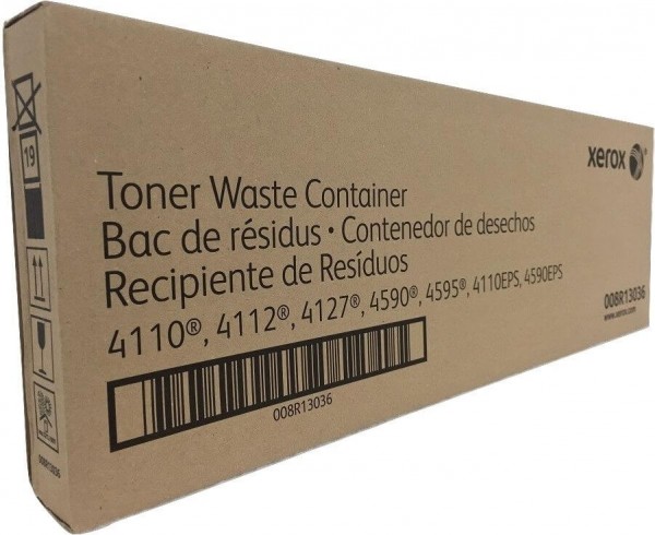 Бункер отработанного тонера Xerox 008R13036/ 008R13001/ 675K22030 оригинальный для принтера Xerox WorkCentre 4110/ 4112/ 4595, D95/ D110, 210000 страниц