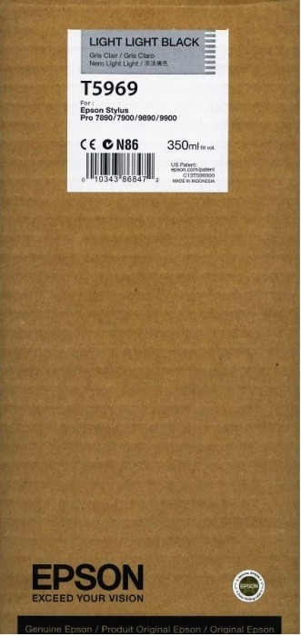 C13T596900 Картридж Epson для Stylus Pro 7900/9900 Light Light Black 350 ml