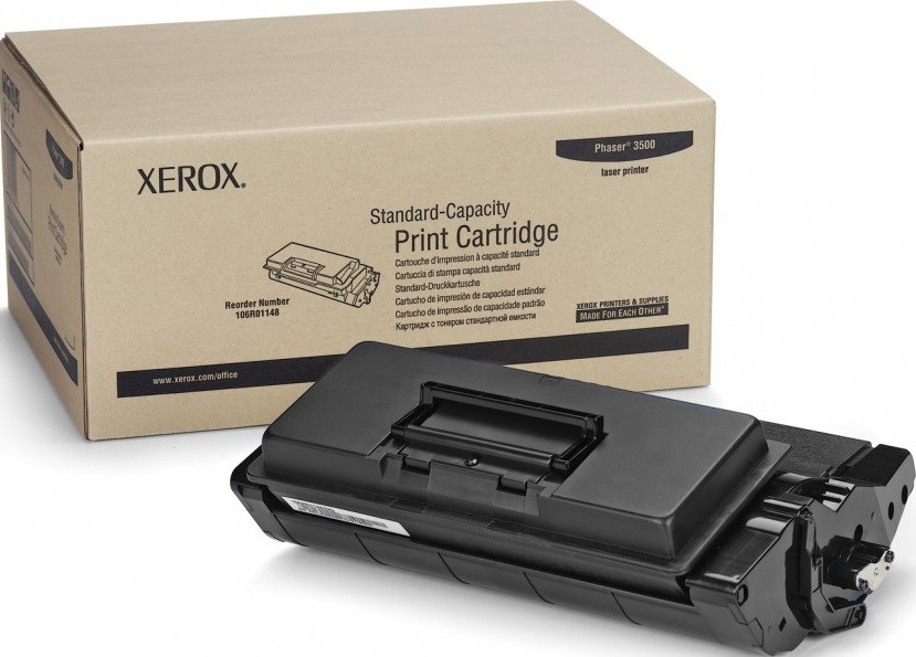 Картридж Xerox 106R01148 для Xerox Phaser print-cart 3500 black оригинальный увеличенный (6000 страниц)